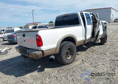 2014 Ford F-250 Lariat z USA, uszkodzony, nr VIN 1FT7W2BT6EEB61110